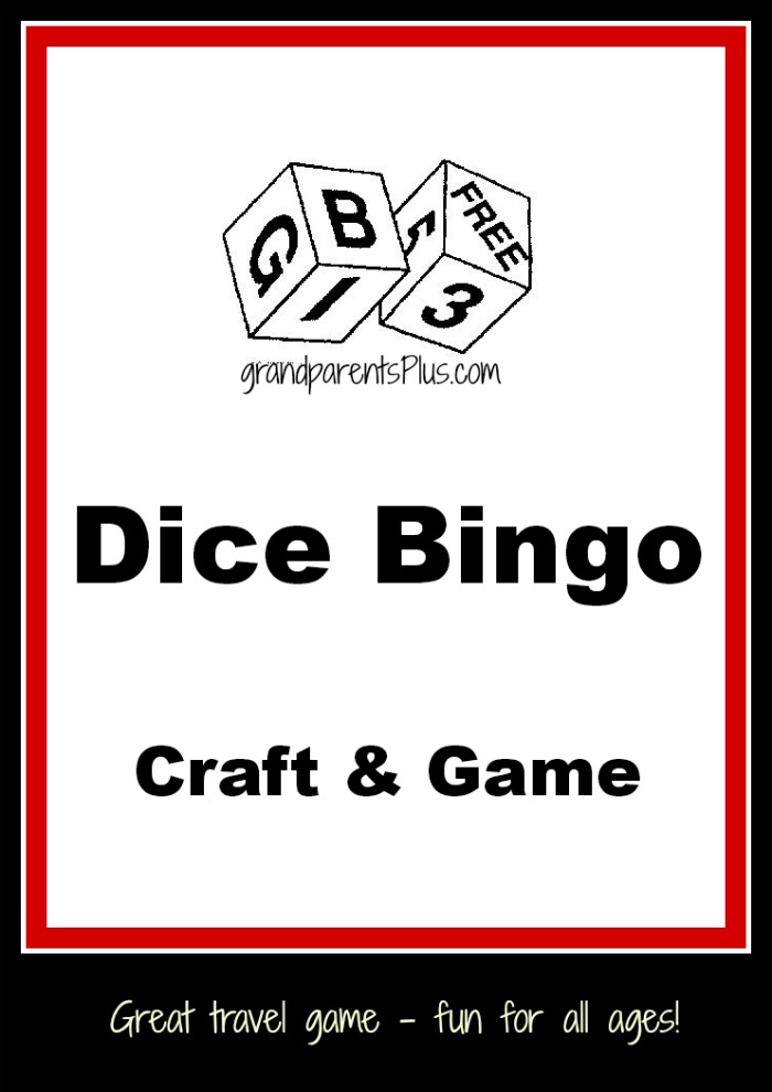 Roll Two Dice Bingo Card