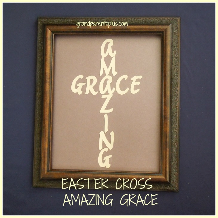 Easter Cross Amazing Grace p1 Easter Cross   Amazing Grace