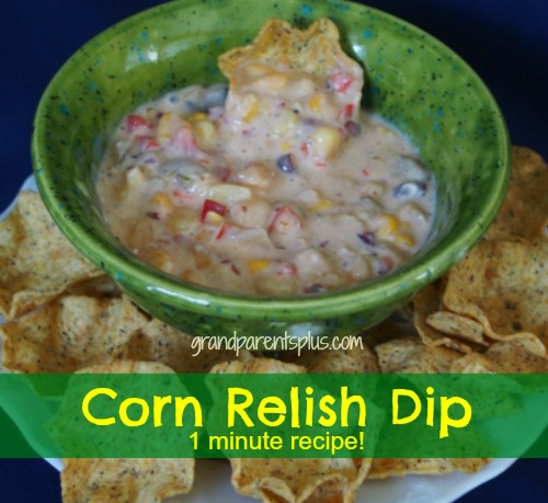 Corn Relish Dip 1 minute recipe