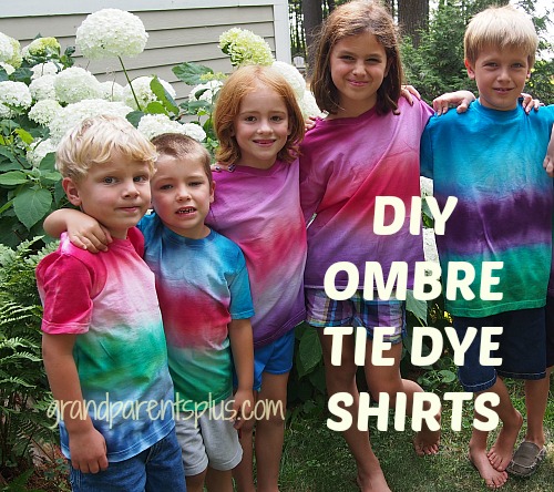 DIY Patriotic Ombre Tie Dye T-Shirts - Mom Endeavors