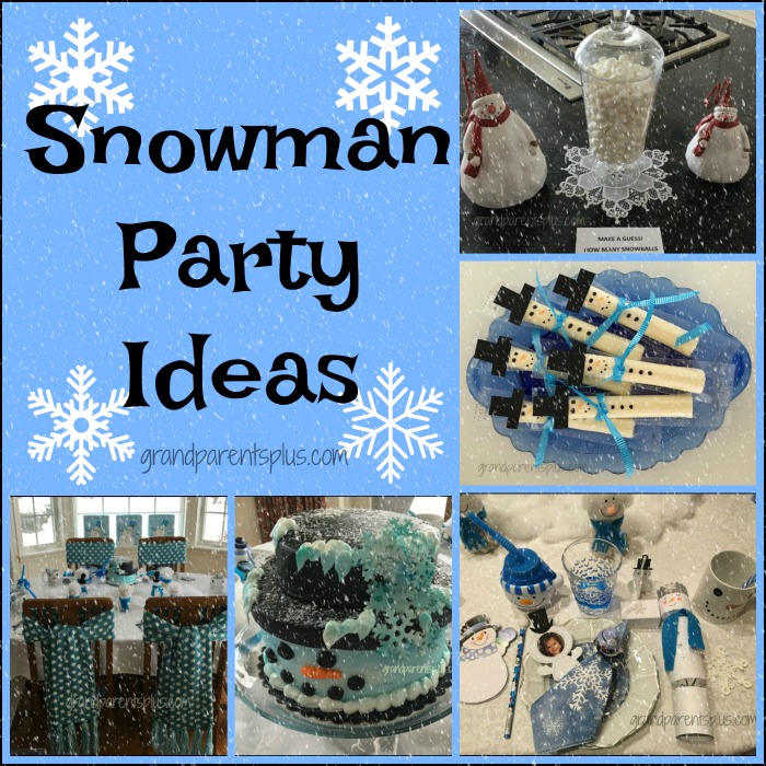 Snowman Party Ideas for Kids 