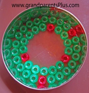 Melted Bead Christmas Craft
