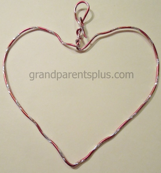 Wire heart  #heart #craft #Valentine