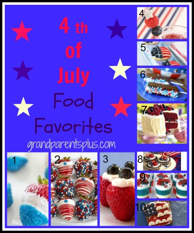 4th of July Food Favorites #4th of July #picnic food #patriotic