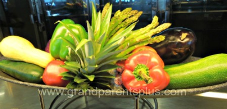 Vegetable Centerpiece! #vegetable #centerpiece #vegetable centerpiece   www.grandparentsplus.com