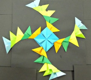 Origami Art #art #kid art  #origami      www.grandparentsplus.com