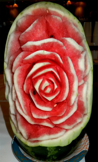 Watermelon rose