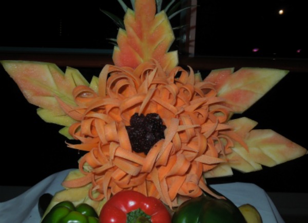 Fruit flower creation!