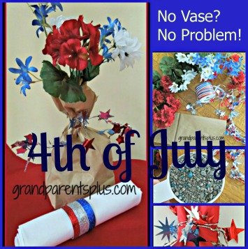 4th of July Centerpieces #centerpiece, #4th-of-july #Memorial-day www.grandparentsplus.com