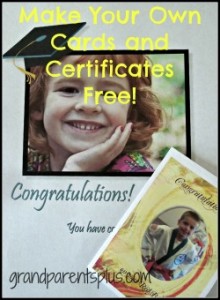 Make Your Own Cards, Certificates #cards #certificates #awards wwww.grandparentsplus.com