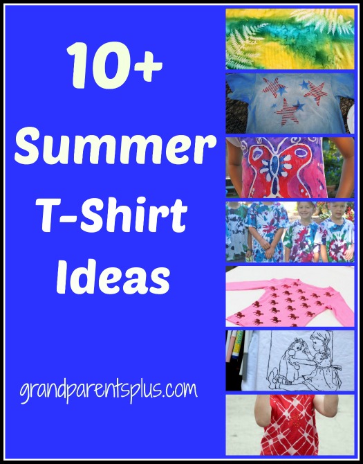 Summer T-Shirt Ideas   www.grandparentsplus.com