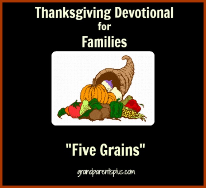 Thanksgiving Devotional for Families    www.grandparentsplus.com