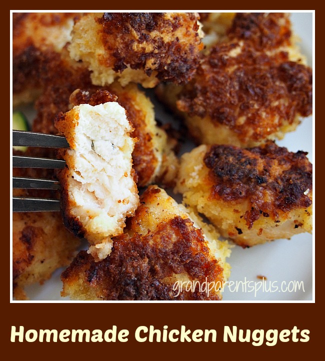 Homemade Chicken Nuggets - GrandparentsPlus.comGrandparentsPlus.com