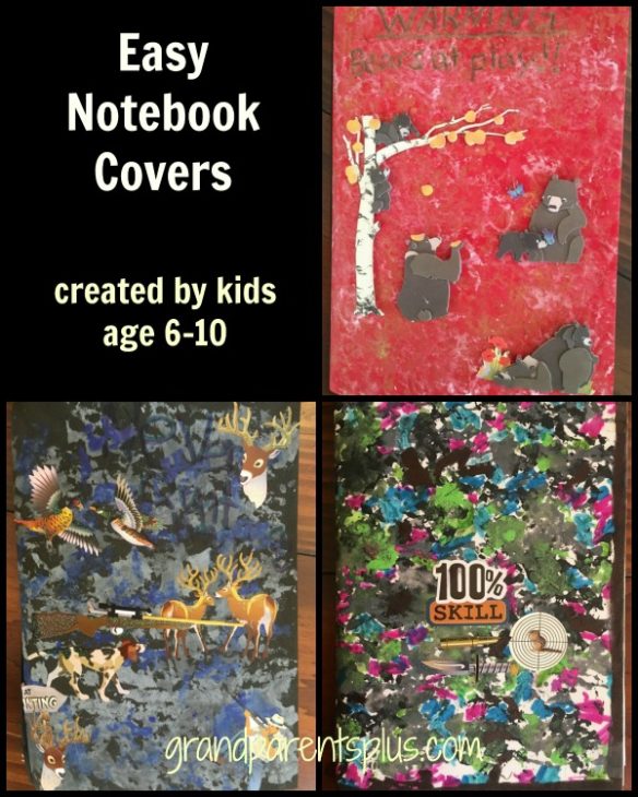 Easy Notebook Cover grandparentsplus.com