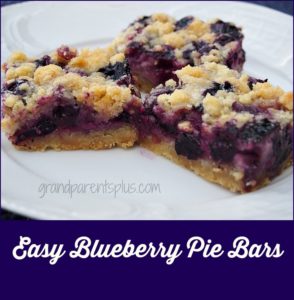 Easy Blueberry Pie Bars - GrandparentsPlus.comGrandparentsPlus.com