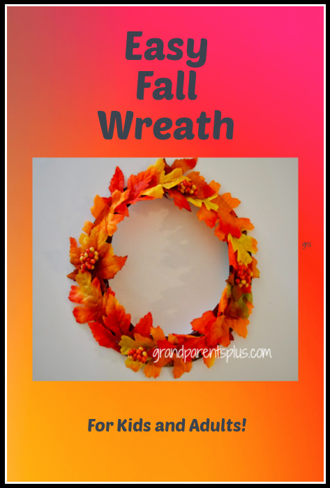 Easy and Colorful Fall Wreath