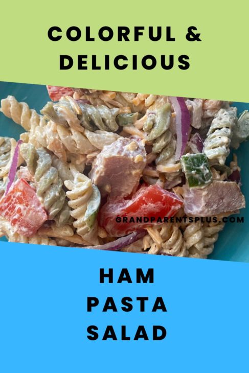 Ham Pasta Salad, Easy Ham Pasta Salad  Colorful Ham Pasta Salad, Delicious Ham Pasta Salad